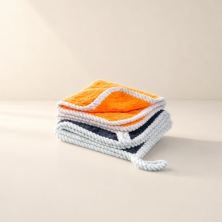 Microfiber Coral Fleece Cloth with Edge