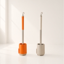 TOILET BRUSH WITH HOLDER